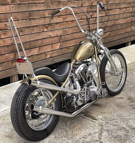 Harley Davidson Knucklehead, Old School Chopper, Harley Davidson Panhead, Harley Bobber, Classic Harley Davidson, Harley Davidson Chopper, Custom Chopper, Custom Choppers, Chopper Motorcycle