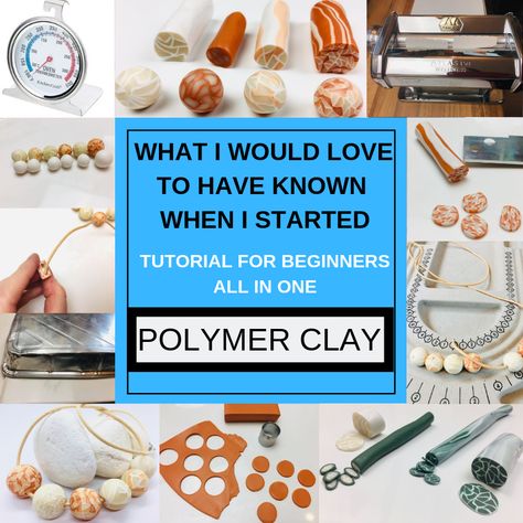 Baking Polymer Clay, Polymer Clay Beads Diy, Homemade Polymer Clay, Easy Polymer Clay, Polymer Clay Tutorials, Jewelry 2022, Hanging Craft Ideas, Homemade Clay, Polymer Clay Gifts