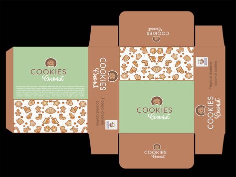 cookies packaging designs Cookies Box Design, Cookies Label, Bakery Boxes Packaging, Packaging Cookies, Cookies Packaging, Case Study Design, Easy Rice, Easy Rice Recipes, Bakery Box