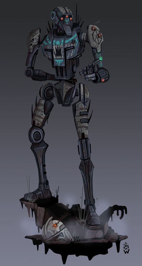 Super Tactical Droid, Tactical Droid, Droid Star Wars, Star Wars Battle Droids, Clone Wars Art, Star Wars The Clone Wars, Battle Droid, 40k Artwork, Star Wars Trooper