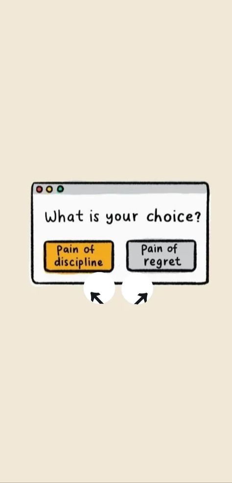 what's yours? i will surely go for *pain of discipline* !!✨ Self Discipline Aesthetic Wallpaper, Displine Vision Board, Dopamine Quotes Motivation, Iphone Wallpaper Discipline, Discipline And Consistency Aesthetic, Discipline Is The Strongest Form, Discipline Wallpapers Aesthetic, Delayed Gratification Wallpaper, Disclipine Aesthetic