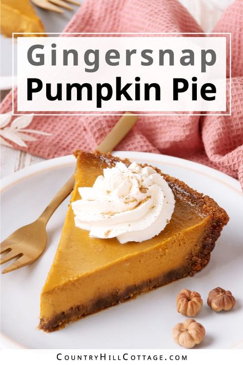 Pumpkin Pie With Pie Pumpkins, Ginger Crust Pumpkin Pie, Cooking Fresh Pumpkin For Pies, Pumpkin Pie With Gingersnap Crust, Classic Pie Crust, Alton Brown Pumpkin Pie, Best Pumpkin Pie Crust, Gingerbread Pumpkin Pie, Ginger Pumpkin Pie