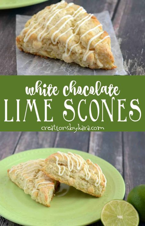 Key Lime Scones, Lime Scones, Tea Buns, Classic Scones, English Scones, Tea Treats, Scone Recipes, Hp Sauce, Homemade Scones