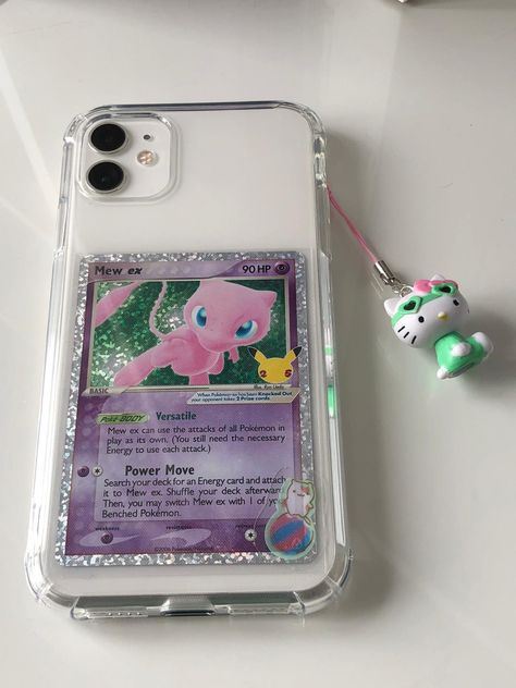 Cute Case Ideas, Clear Phone Case Design, Kawaii Phone Case, Collage Phone Case, Case Ideas, Pretty Phone Cases, Aesthetic Phone Case, Pokemon Card, Phone Design