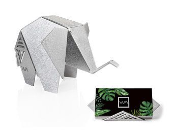 Metal-origami shop. Modern gifts home accents by WallabyByShelly Rat Figurine, Metal Origami, Unique Stationary, Modern Judaica, Taurus Birthday, Geometric Bear, Metal Animal, Mother Bears, Bear Sculptures