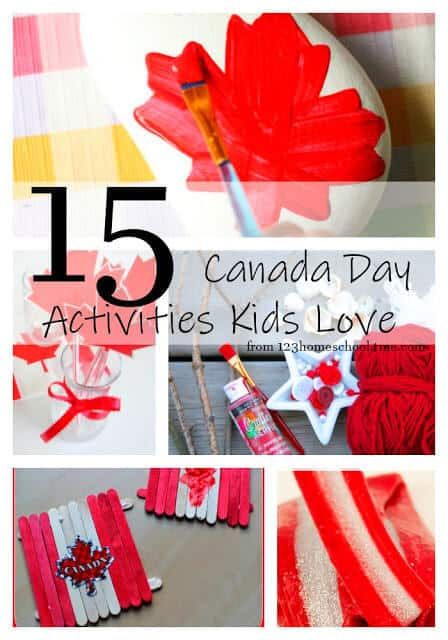 15 fun, creative, and unique Canada Day Activities for Families to celebrate on July 1 holiday #canadaday #canada #kidsactivities Canada Day Activities, Canada Activities, Canada Day Fireworks, Canada Day Crafts, Summer Crafts For Toddlers, Canada Day Party, 123 Homeschool 4 Me, Flag Crafts, Leaf Crafts