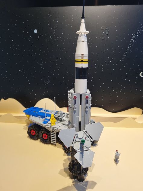 Rocket Launcher, Lego Space, Lego Projects, Rocket, Lego