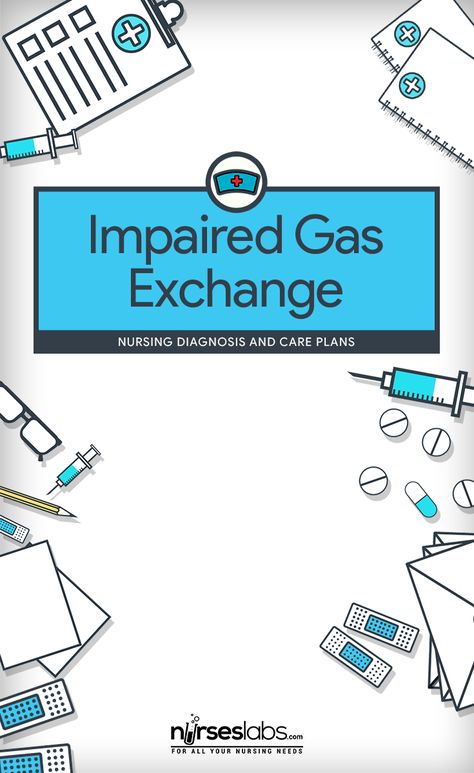 Impaired Gas Exchange – Nursing Diagnosis & Care Plan - Nurseslabs   Impaired Gas Exchange: Excess or deficit in oxygenation and/or carbon dioxide elimination at the alveolar-capillary membrane.  #nursing #nurses #nurse Nursing Interventions, Gas Exchange, Nursing Instructor, Nursing School Prerequisites, Nursing Assessment, Nursing Diagnosis, Nursing Care Plan, Best Nursing Schools, Activities Of Daily Living