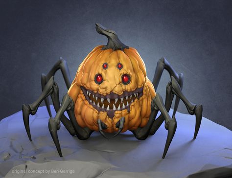 Pumpkin Sculpting, Doflamingo Wallpaper, Spider Pumpkin, Dekorasi Halloween, Creepy Pumpkin, Pumpkin Contest, Pumpkin Carving Designs, Halloween Props Diy, Labu Halloween