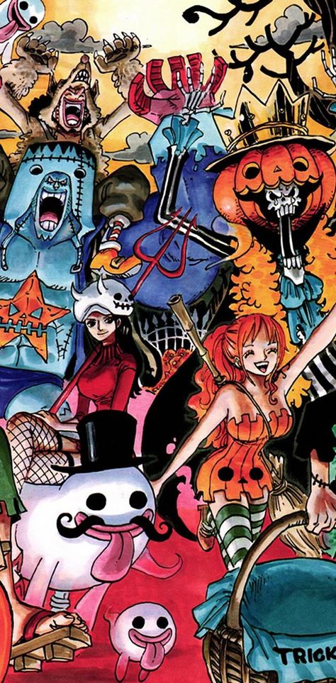 Grace Foster, One Piece Halloween, Ringtones For Iphone, Anime Halloween, Halloween Wallpaper Iphone, Hd Phone Wallpapers, Anime Wallpaper Phone, Dark Art Drawings, Halloween Backgrounds