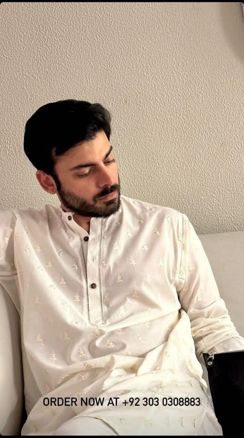 Fawad Khan Beard, Eh Poems, Pakistani Men, Pakistani People, Fawad Khan, Gents Kurta Design, Shadi Dresses, Gents Kurta, I Like Him