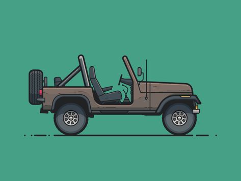 Ark Angel, Jeep Art, Samsung Galaxy Wallpaper Android, Jeep Cj7, Car Icons, Car Artwork, Bmw M2, Virtual Art, Animated Love Images