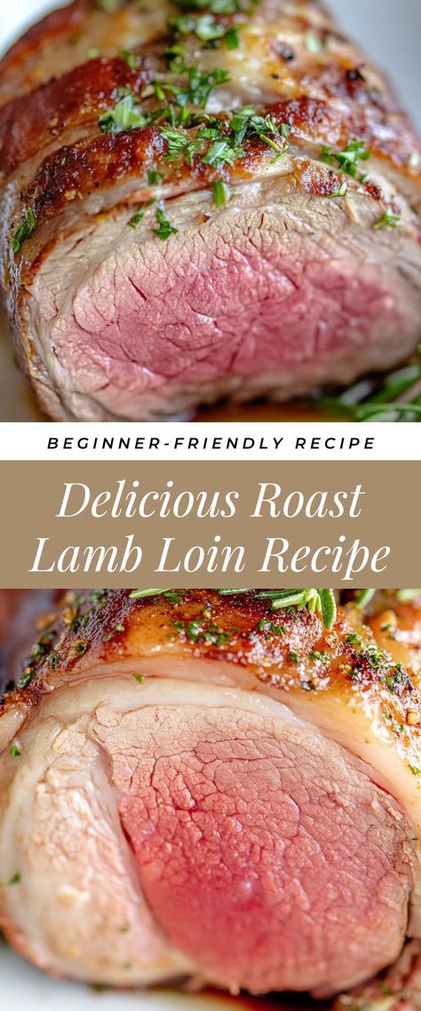 Image for Delicious Roast Lamb Loin Recipe