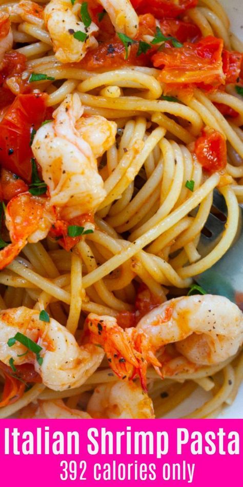 Italian Shrimp Pasta, Dinner Recipes Italian, Italian Board, Italian Shrimp, Shrimp Pasta Dishes, Shrimp Pasta Recipes Easy, Carb Quick, Pasta Healthy, Sea Foods