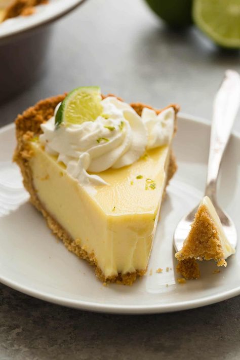 Keto Key Lime Pie, Gluten Free Key Lime Pie, Keto Key Lime, Easy Key Lime Pie, Key Lime Pie Easy, Fresh Fruit Tart, Glutenfree Recipe, Keylime Pie Recipe, Homemade Pie Crust