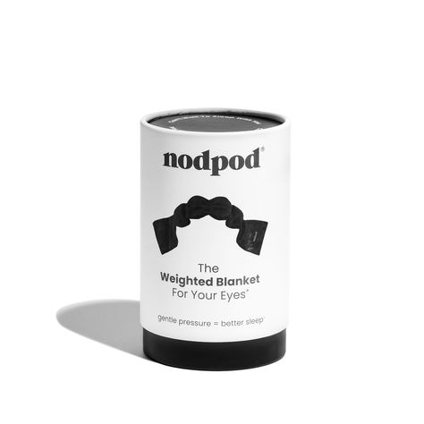 Nodpod Weighted Sleep Mask | The Container Store Weighted Sleep Mask, Weighted Eye Mask, Migraine Relief, Mask Black, Fall Asleep Faster, Museum Of Contemporary Art, Weighted Blanket, Pressure Points, Restful Sleep