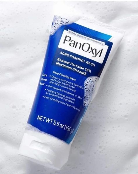 This best-seller maximum-strength acne wash works to clean and unclog pores on the face, chest, back, and more! This wash strips dirt away from your face and can lead you to a clean acne-less face!  Check it out and buy it on Amazon with my link! Panoxyl Acne Foaming Wash, Benzoyl Peroxide Wash, Skin Facts, Best Acne Products, Acne Face Wash, Acne Skincare Routine, Black Skin Care, Combo Skin, Acne Control