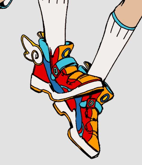 Flight Shoes, Cool Kicks, Everyday People, Art Manga, 캐릭터 드로잉, Wow Art, Drawing Clothes, Art Tutorials Drawing, Character Design References