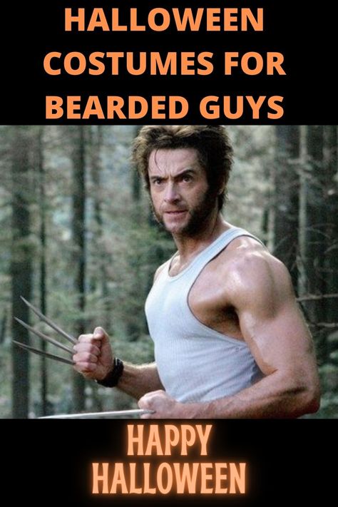 If you have a beard and need a halloween costume idea, this list will give you some great ideas. This article will also give you ideas if you want to dress up like a bearded person for Halloween Mens Cosplay Costumes, Diy Male Costumes, Male Celebrity Halloween Costumes, Mens Costumes With Beards, Bearded Characters Halloween, Couples Costumes For Guys With Long Hair, Halloween Costumes Guys Easy, Mens Costume With Beard, Costume With Beard Couple