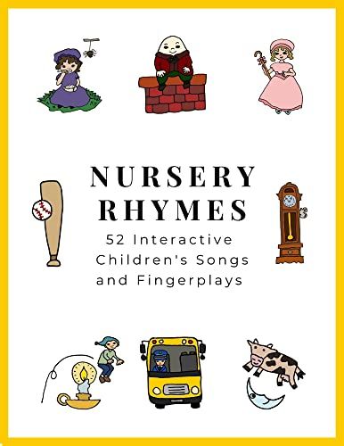 #Book Review of #NurseryRhymes from #ReadersFavorite Reviewed by Mary Treadwell for Readers' Favorite Best Nursery Rhymes, Rhymes For Babies, Preschool Circle Time, Classic Nursery Rhymes, Interactive Read Aloud, Classic Nursery, Prep Activities, Book Program, Sing Along Songs