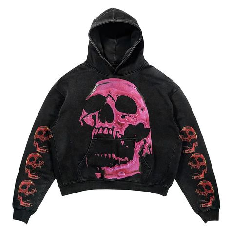 aldigoods Grunge Sweatshirt, Women Grunge, Streetwear For Men, Printed Hoodies Sweatshirts, Goth Y2k, Y2k Tops, Gothic Clothes, Hoodie Oversize, Streetwear Tops