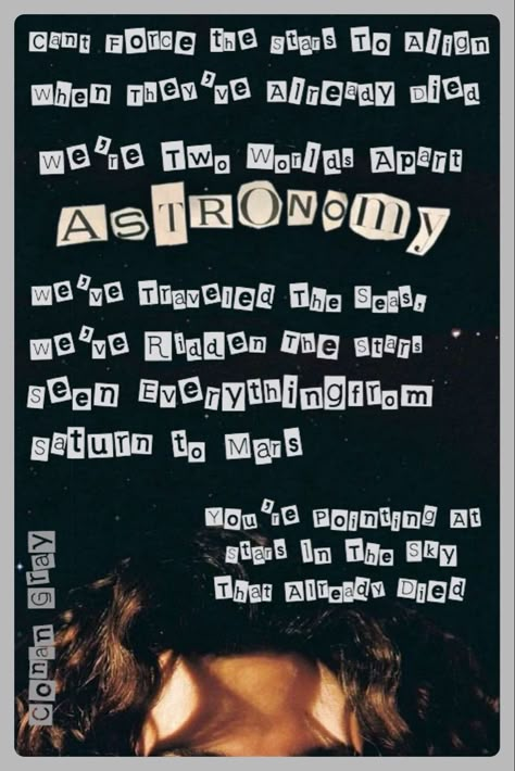 Astronomy Conan Gray, Astronomy Poster, Deep Talks, Conan Gray Aesthetic, Music Poster Design, Poster Room, Gray Aesthetic, Collage Poster, Music Mood