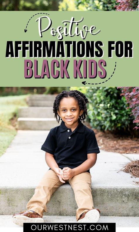 Kids Morning Affirmations, Positive Affirmations For Kids Boys, Kids Affirmations For School, Daily Affirmations For Black Men, Affirmations For Preschoolers, Affirmation Quotes For Kids, Toddler Affirmations, Sleepover Business, I Am Affirmations For Kids