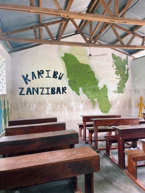 Zanzibar Volunteer, Tanzania Volunteer, Tanzania Aesthetic, Volunteer Africa, Give Volunteer, School Volunteer, Zanzibar Tanzania, Life Vision Board, Girl Empowerment