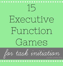 executive function games for task initiation Task Initiation Activities For Kids, Task Initiation Strategies, Initiation Ideas, Executive Functioning Activities, Task Initiation, Teaching Executive Functioning Skills, Executive Functioning Strategies, Teaching Executive Functioning, Impulse Control