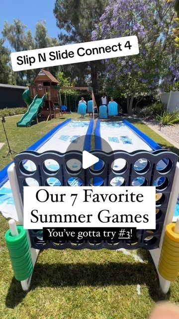 AMBER MAMIAN on Instagram: "COMMENT FUN for our FREE Summer Bucket List PRINTABLE (teen approved!) ☀️🥰

Wanna be the fun mom? 🙌🏼 Try these 7 Summertime Party Games with your kids next time your kids say they’re bored 😜. These games are also perfect for birthday parties, bbqs, summer camps, and family reunions. 

Did you know 👉🏼77% of kids ages 9-12 don’t get enough play time, teens are even worse! 🤯 The crazy thing to me is that play is so much FUN FOR EVERYONE! And, it is fantastic for family bonding.

⬇️⬇️⬇️

If you are looking for more fun things to do with your kids this summer comment FUN and I will send you our FREE Summer Bucket List Printable- it’s teen approved!

Make sure to follow along for more family fun and family bonding tips! Love ya lots!!!

#familyactivities #scree Summer Play Ideas For Kids, Summer Family Games, Family Summer Games, Fun Summer Games For Teens, Backyard Summer Fun For Kids, Summer Fun For Teens, Summer Outside Games, Family Vacation Games, Bonding Games