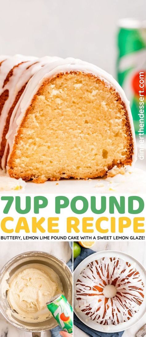 Lemon 7 Up Pound Cake Recipe, Lemon 7up Pound Cake, 7uo Cake, Homemade 7up Pound Cake, 7up Pound Cake Recipe From Scratch, Seven Up Cake Recipe, 7up Cupcakes, Seven Up Pound Cake, Pound Cake Glaze Recipe