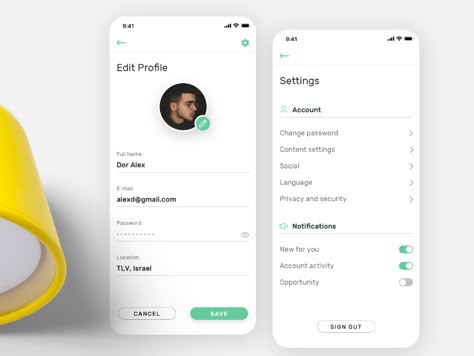 App Design Profile, Profile App, Ux Design Principles, Ux Design Mobile, Ui Ux 디자인, App Design Layout, Ui Ux App, Mobile Application Design, Mobile App Design Inspiration