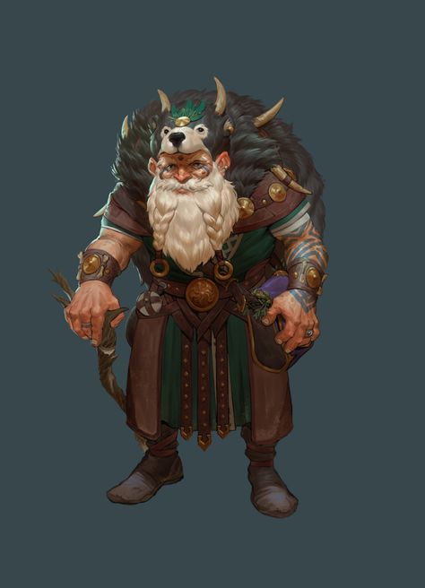 Druid Character, Dwarven Armor, Dnd Druid, Dnd Races, D D Character Ideas, Dnd Monsters, Fantasy Races, Fantasy Concept Art, Fantasy Rpg