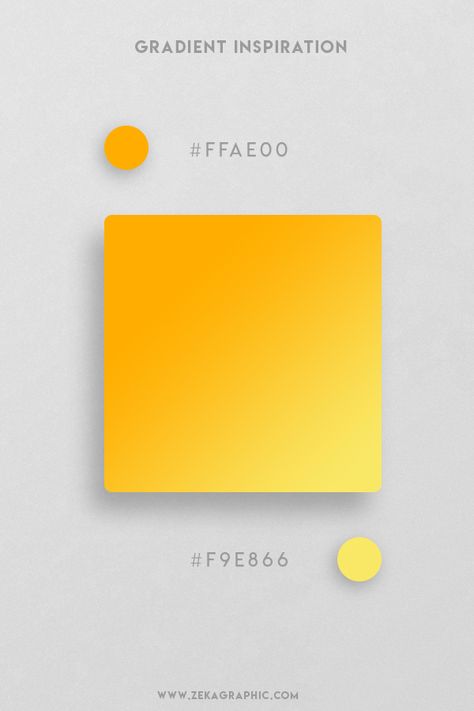 16 Beautiful Color Gradient Inspiration Part 3 | ZEKA DESIGN Gradient Inspiration, Flat Color Palette, Gradient Color Design, Logo Youtube, Color Gradients, Logo Instagram, Color Design Inspiration, Orange Color Palettes, Hex Color Palette