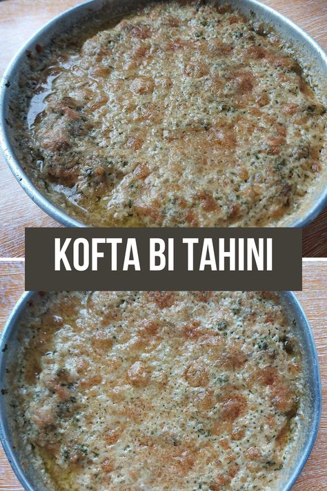 Beef Kofta Recipe, Beef Kofta, Kofta Recipe, Tahini Recipe, Ground Beef Recipe, Syrian Food, Lamb Recipe, Egyptian Food, Tahini Sauce