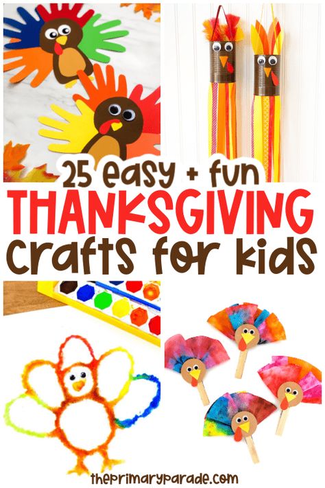 Easy Thanksgiving crafts for kids Low Prep Thanksgiving Crafts, Cute Thanksgiving Crafts, Thanksgiving Crafts For Preschoolers, Easy Thanksgiving Crafts For Kids, Pilgrim Crafts, Paper Pumpkin Craft, Thanksgiving Crafts For Toddlers, Fun Thanksgiving Crafts, Thanksgiving Snacks