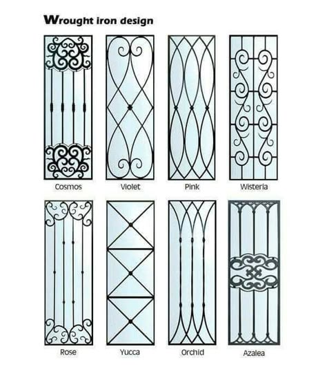 Top 55 Beautiful Grill Design Ideas For Windows - Engineering Discoveries Wrought Iron Designs, Modern Window Design, Grill Designs, Modern Window Grill, Home Window Grill Design, Window Grill Design Modern, Door Grill, House Window Design, Window Bars