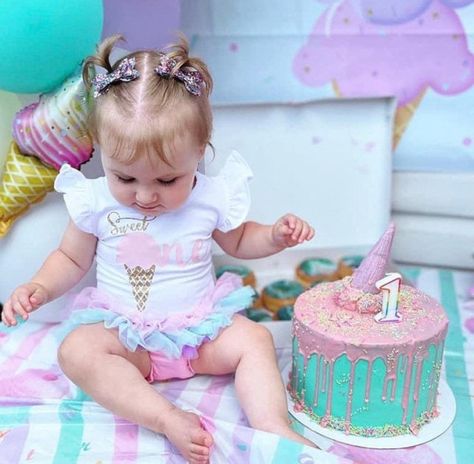 Sweet One Birthday Cake Smash, Sweet One Smash Cake Girl, Sweet Caroline Birthday Theme, Sweet One Outfit, Too Sweet 2nd Birthday Cake, Sweet One First Birthday Cake Smash, She’s A Sweet One Birthday, Sweet One Centerpieces, Sweet One Photo Shoot