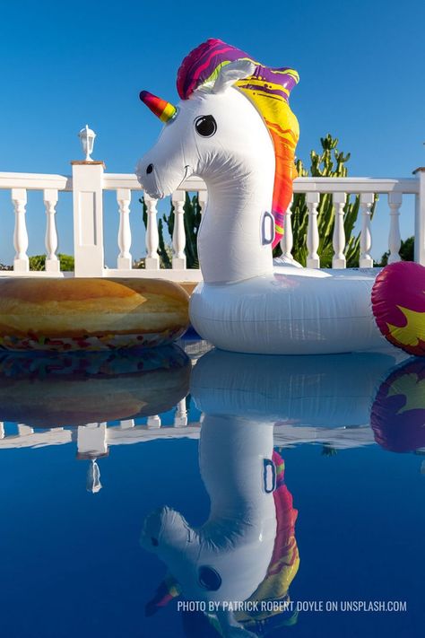 giant unicorn pool float Giant Pool Floats, Giant Pool, Beach Floats, Unicorn Pool Float, Lake Floats, Flamingo Pool Float, Swimming Pool Party, Enjoy With Friends, Pool Rafts