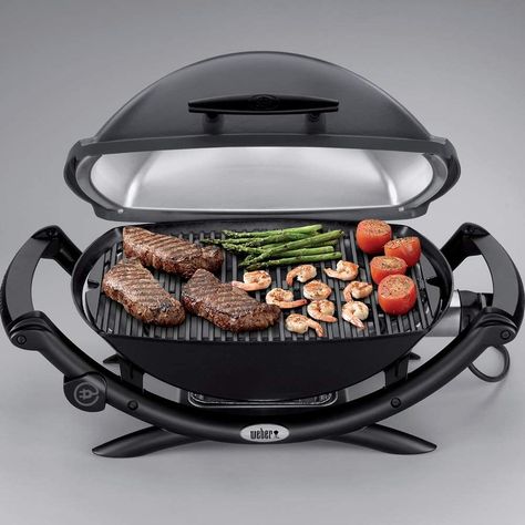 Weber Q2400 Electric Grill , Grey Best Outdoor Grills, Best Gas Grills, Portable Grill, Outdoor Grills, Indoor Grill, Gadgets Kitchen Cooking, Electric Grill, Cast Iron Cooking, Cooking Gadgets