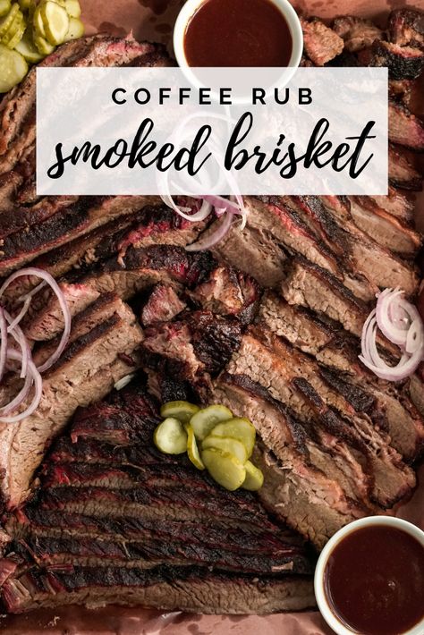 Coffee Dry Rub Recipe, Brisket Rub Recipe, Smoked Beef Brisket Recipes, Hey Grill Hey, Brisket Recipes Smoked, Grilled Beef Recipes, Coffee Rub, Beef Brisket Recipes, Smoked Beef Brisket