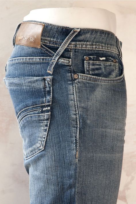 Gas Jeans Norton Bootcut W179 denim denim denim menswear Denim Menswear, Selvage Denim Jeans, Denim Jeans Ideas, Jean Pocket Designs, Gas Jeans, Mens Fashion Denim, Selvage Denim, Denim Dungarees, Moda Jeans