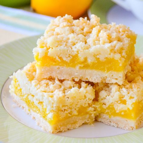 Coconut Lemon Crumble Bars - a 35+ year old family recipe Lemon Crumble Bars, Lemon Crumble, Lemon Coconut Bars, Rhubarb Dessert, Bake Cheese, Newfoundland Recipes, Cookies Dough, Dessert Squares, Pie Easy