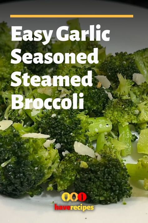 Side dishes can make your meals 10x better. This easy Garlic Seasoned Steamed Broccoli is a great family recipe. Use this healthy recipe with your next chicken recipe or beef recipe. Its one of the great quick and easy recipes to make and one of the best healthy recipes that makes a perfect side dish. Its one of the best steamed broccoli recipes and ready in a few minutes. Best Steamed Broccoli, Seasoned Steamed Broccoli, Side Dishes Broccoli, Broccoli Side Dishes, Steamed Broccoli Recipes, Family Recipes Easy, Dinner Ideas Beef, Steam Broccoli, Seasoned Broccoli