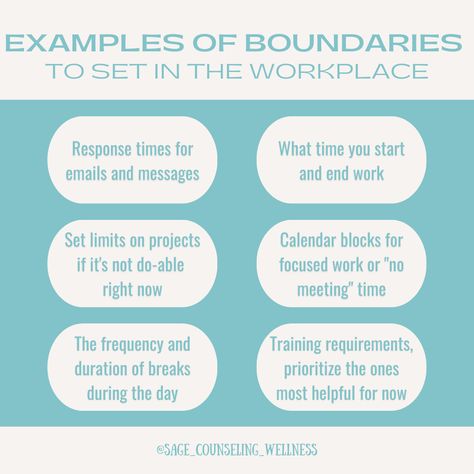 Establishing clear boundaries fosters a healthy work-life balance, empowers individuals, and maximizes workplace productivity. Source: @melodywilding #boundarysetting #boundariesarehealthy #boundaries #worklifebalance #careeradvice #worklifebalanced #worklife #worklifebalancegoals #worklifestyle #healthyboundaries #setboundaries #boundary #settingboundaries #boundarysetting Work Boundaries Illustration, Boundary Building List, Setting Work Boundaries, How To Set Boundaries At Work, Work Boundaries Quotes, Workplace Boundaries, Content Hacks, Boundaries Activities, Work Boundaries