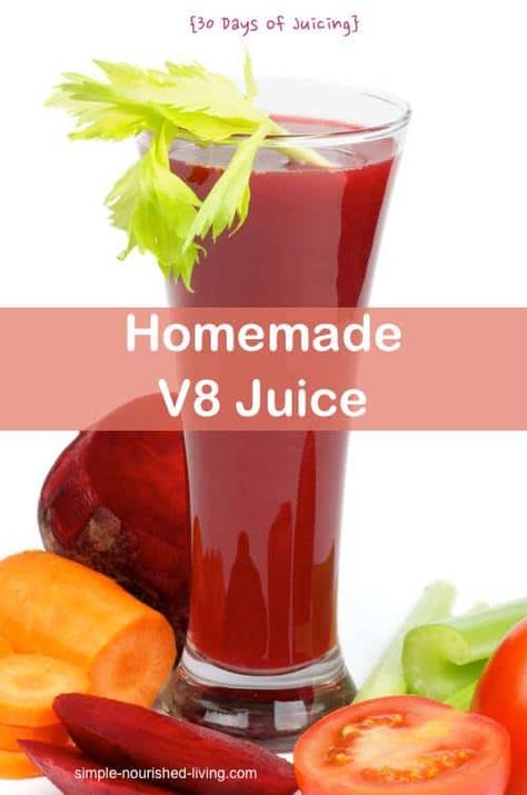 Homemade V8 Juice, V8 Juice, Weight Watchers Points Plus, Juice Cleanse Recipes, Veggie Juice, Lemon Diet, Lemon Detox, Juicy Juice, Detox Juice Recipes