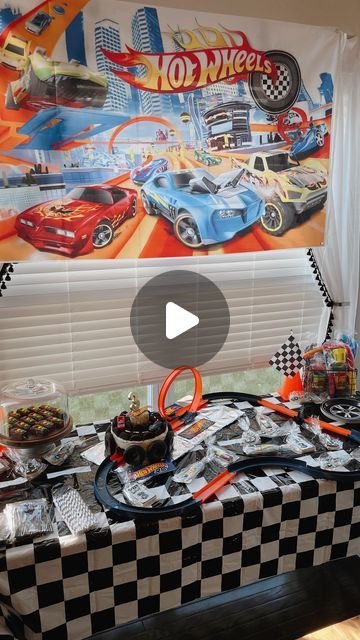 Gabrielle Payne | Pittsburgh on Instagram: "HE DOES IT AGAIN!! coolest cake for our hot wheels-loving nephew Jack 🚗🔥🎉

#hotwheels #hotwheelsbirthday #kidsbirthdayideas"