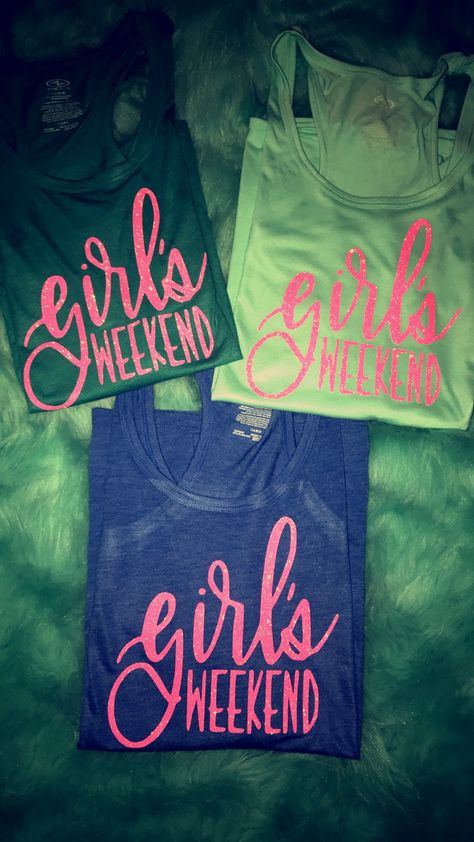 Girls weekend shirt Girls Beach Trip, Aunt Quotes, Girls Weekend Shirts, Weekend Sweatshirt, Friends Trip, Sweatshirt Ideas, Shirts Diy, Girl Trip, Trip Shirts