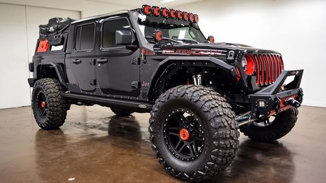 They say real Jeeps are built, and this one certainly is. Jeep Gladiator Accessories, 2022 Jeep Wrangler Rubicon, Gladiator Jeep Custom, Jeep Gladiator Rubicon 2022, Jeep Rubicon 4 Door, Orange Jeep, Jeep Wrangler Rubicon 2door, Wrangler Unlimited Sport, Jeep Gladiator Front Bumper