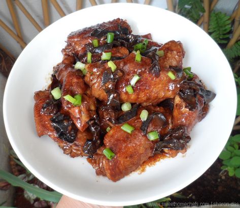 Sweet Home-Chefs: Braised Red Fermented Bean Curd Chicken Chinese Cooking Wine, Steamed Chicken, Curd Recipe, Braised Chicken, Food Ingredients, Bean Curd, Chinese Dishes, Cooking Wine, Chinese Cooking